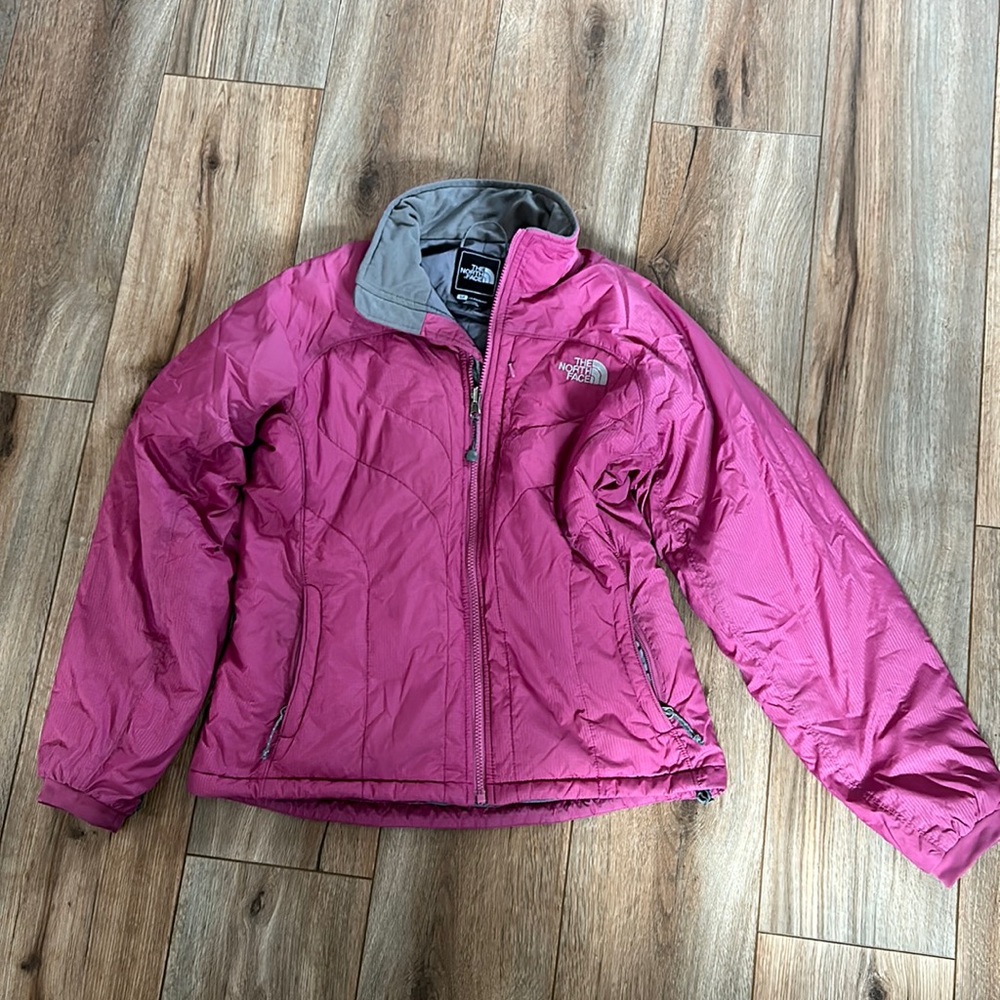 Pink North Face Jacket